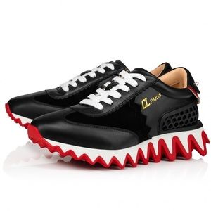 Christian Louboutin Loubishark Donna Red Sole Runner Sneakers